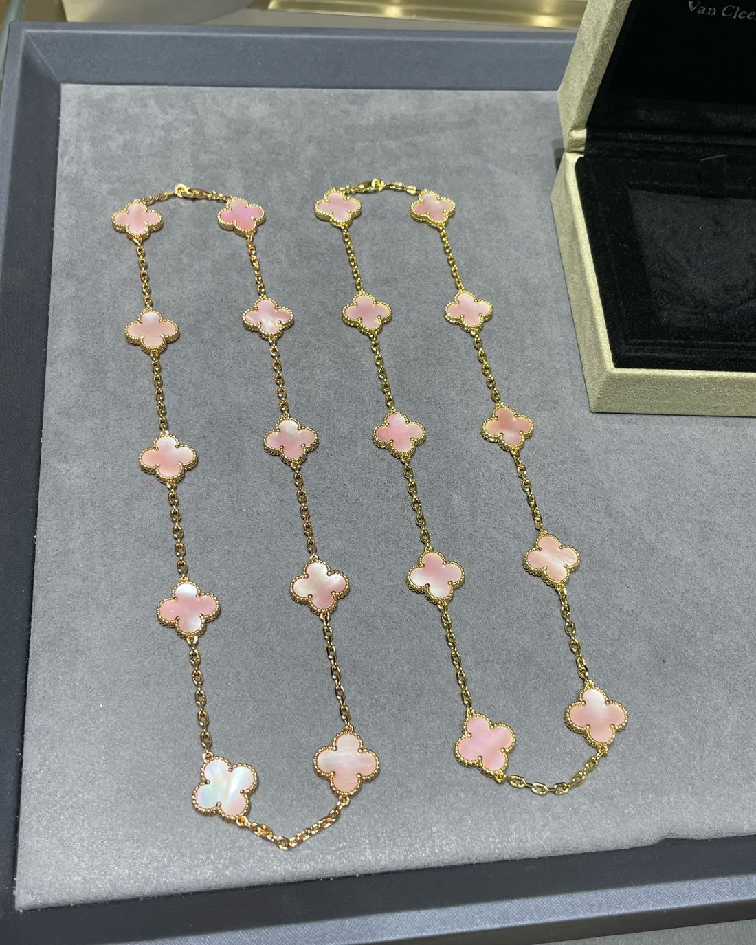 Clover 10 Motif Pink Mop
