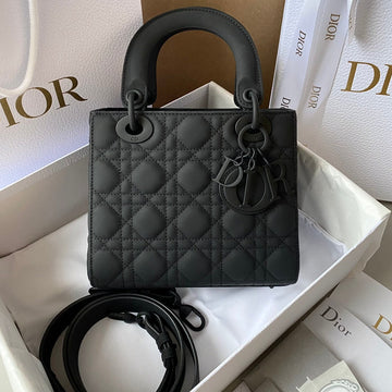 Small Lady 20 My Abc All Black Lambskin