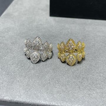 Boheme Diamond Paved Multi Patern Ring