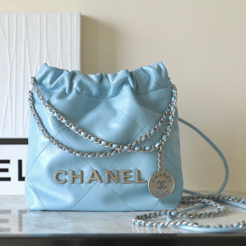 CC 22 Antiba Hobo Bag Cloud Blue 20CM