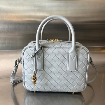 Bv Getaway Small 23CM Grey Lambskin
