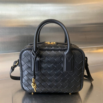Bv Getaway Small 23CM Black Lambskin