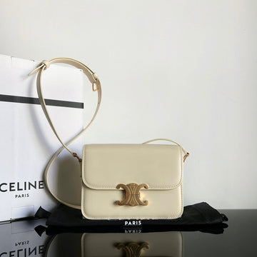 Teen Triomphe 18 Cream Calfskin