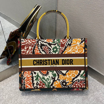 Small Book Tote Bag 36 Yellow Multicolor