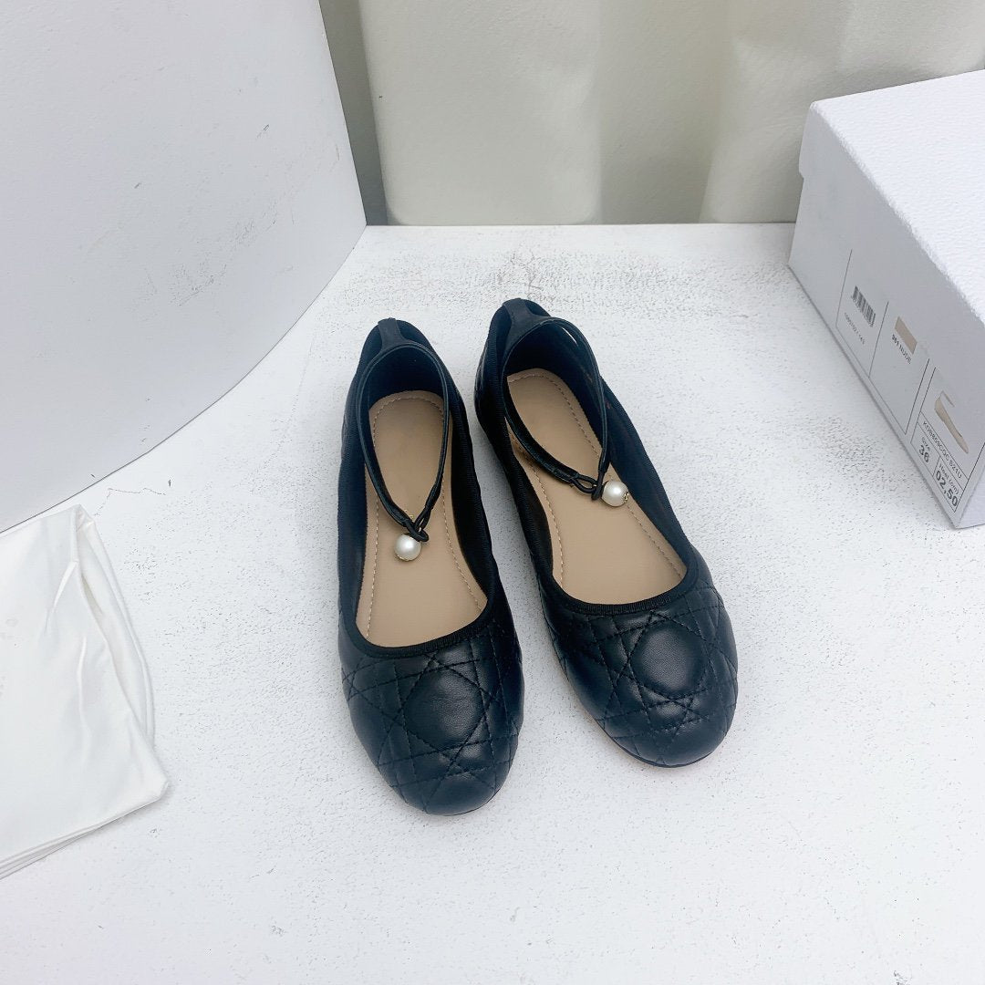 CD Ballet Flat Black Mop