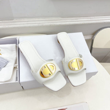 CD Forever Heeled 1.5cm White