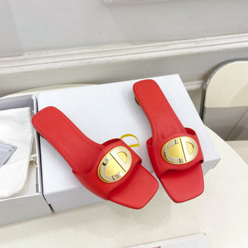 CD Forever Heeled 1.5cm Red