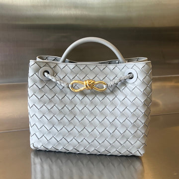 Bv Small Andiamo 25CM Grey Lambskin