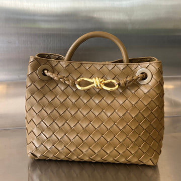 Bv Small Andiamo 25CM Brown Lambskin
