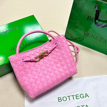 Bv Small Andiamo 25CM Pink Lambskin