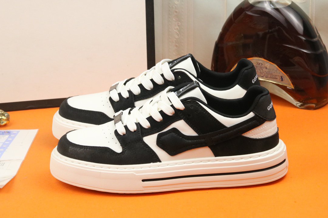 GG Light Foam Black Leather White