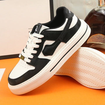 GG Light Foam Black Leather White