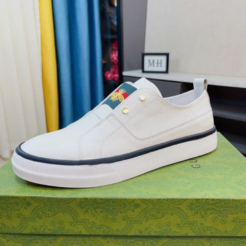 GG Loads With White Beef Leather Pattern