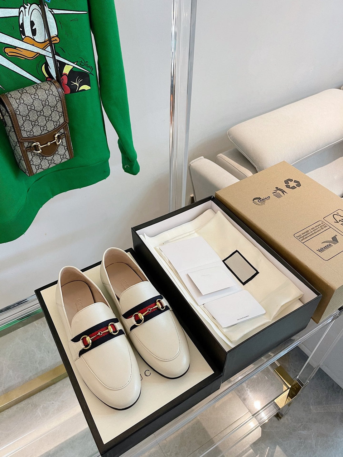 GG Loafers Princetown Beige