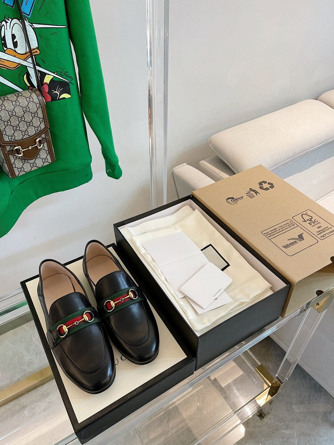GG Loafers Princetown Black