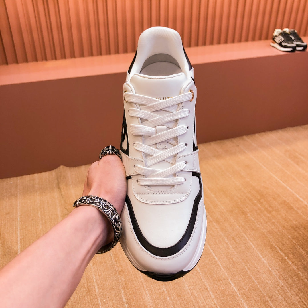 LV Run Away Sneaker White Black