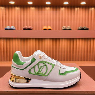 LV Run Away Sneaker White Green