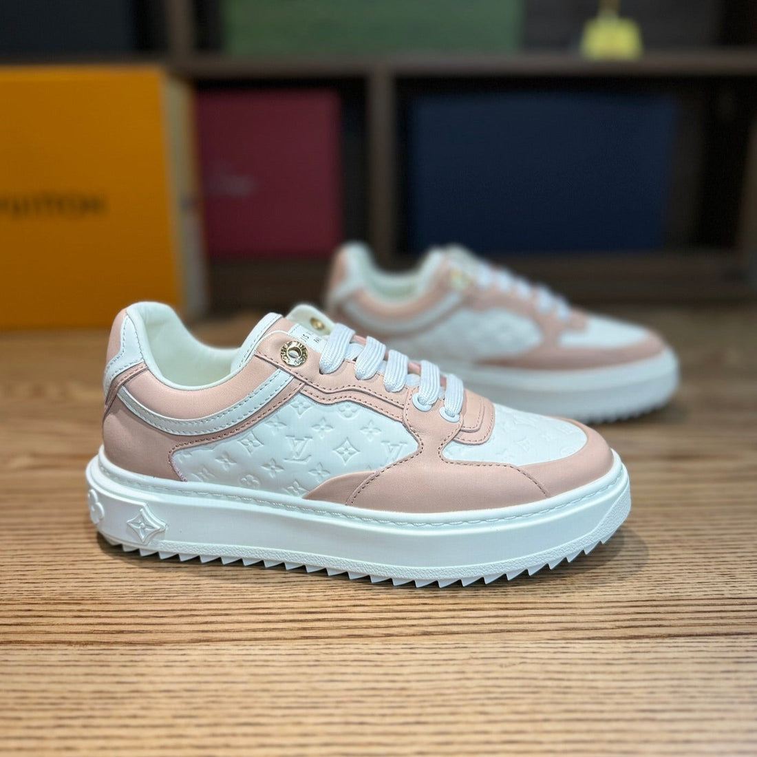 LV Time Out Sneaker Pink
