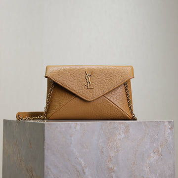 Cassandre Mini Bag 19CM Light Beige Lambskin Ghw