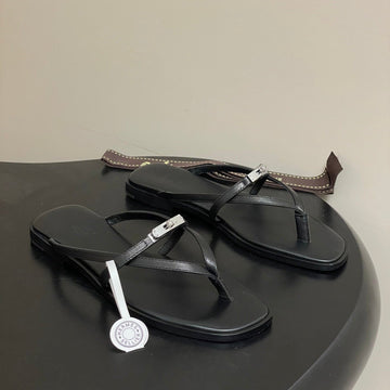 Hm Miss Sandal Black In Calfskin 593826