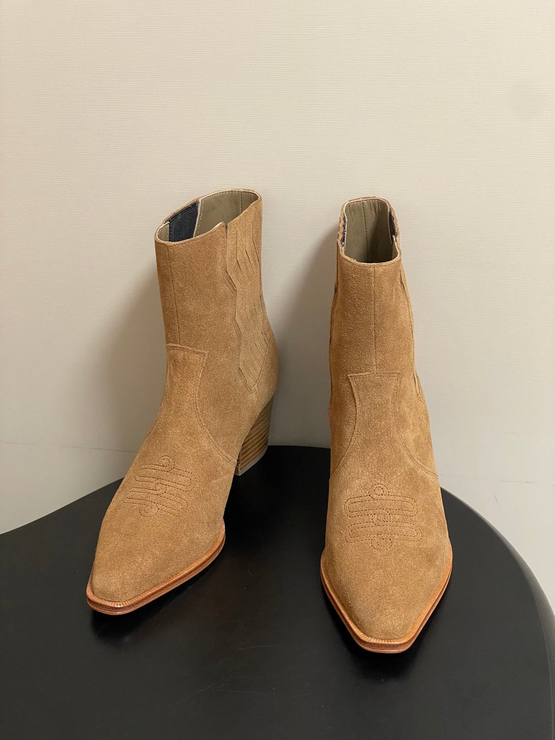 Hm Lissa Chelsea Boots 70 Brown In Suede 593781
