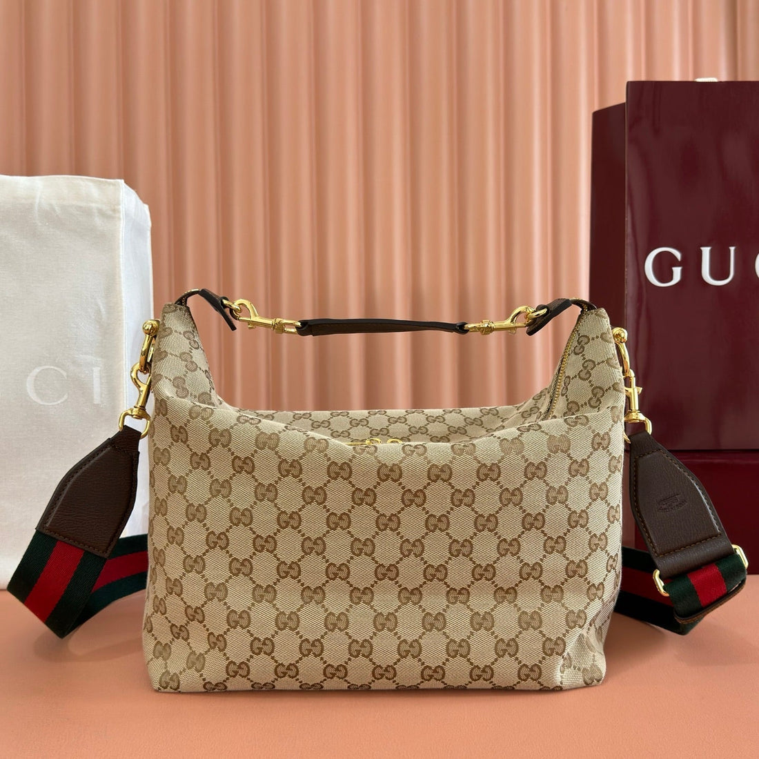 Gucci 26 Coach Shay Crossbody Bag 33 Brown In Canvas 284967