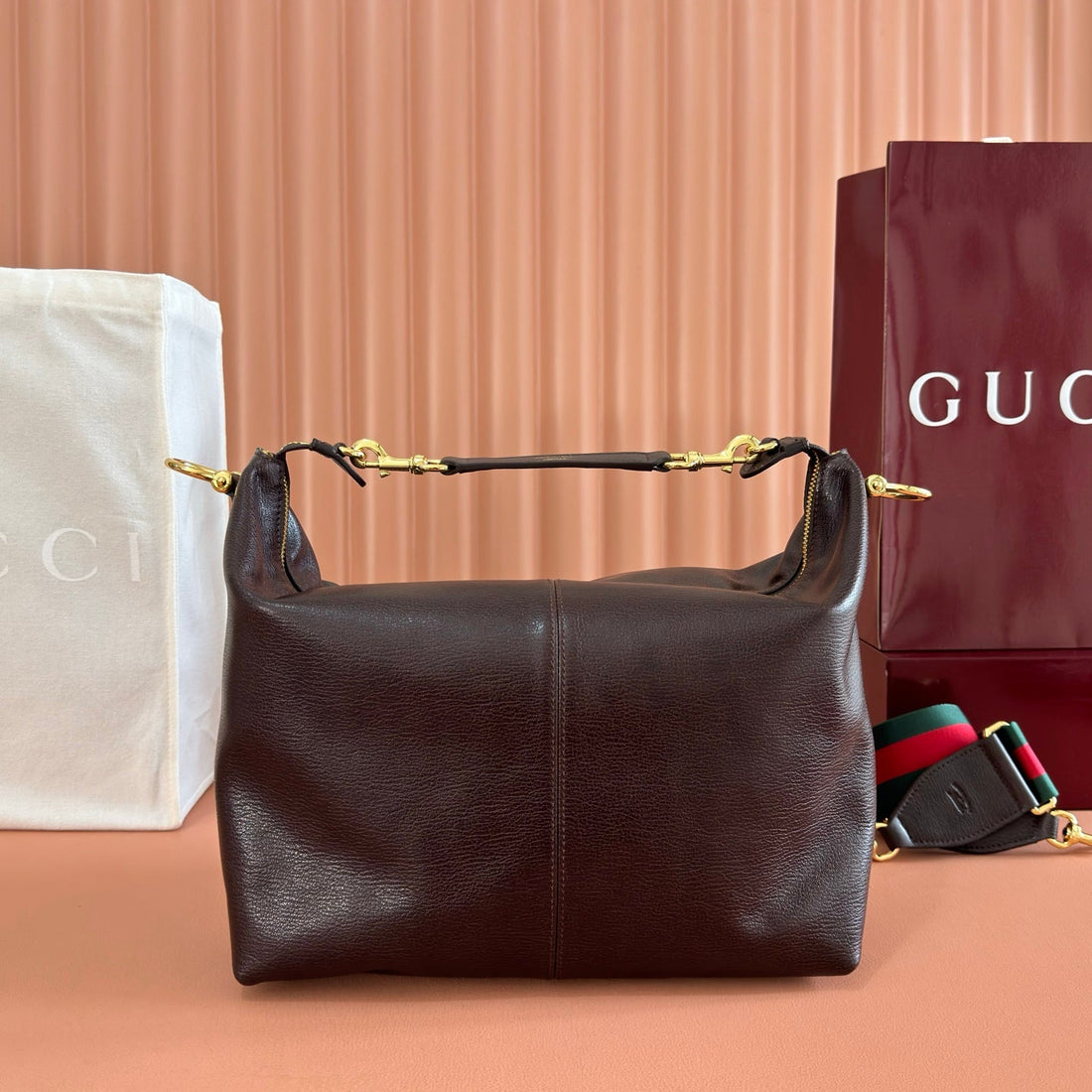Gucci 26 Coach Shay Crossbody Bag 33 Brown In Cowhide 284968