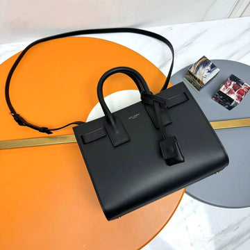 YSL Sac De Jour Baby 26CM Black In Sheepskin 285775