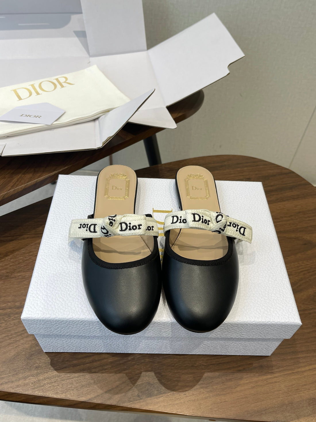Dior 26 J'adior Slipper Black In Lambskin 727328