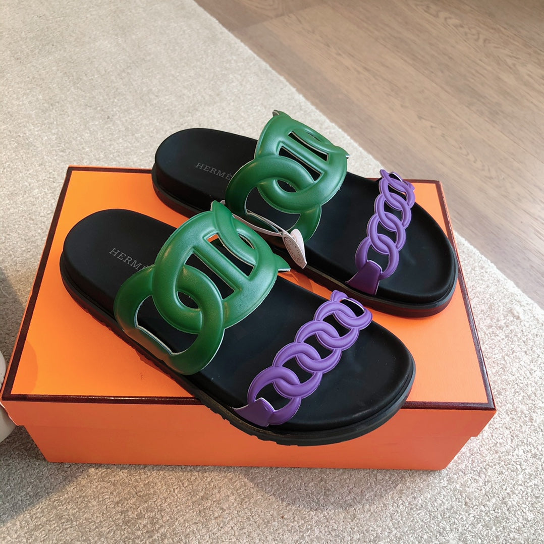 Hm Extra Sandal Colorfull In Cowhide 743961