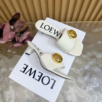 Loew 26 Sandal 45 White In Cowhide 749386