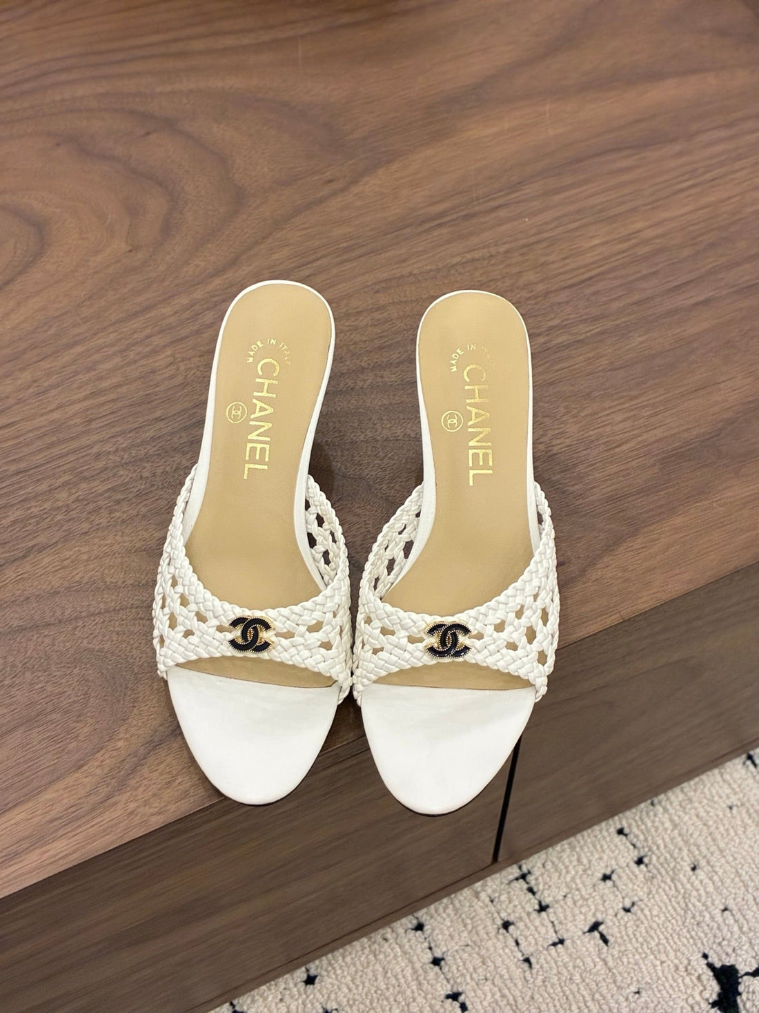 CC Sandal 60 White In Woven 747973