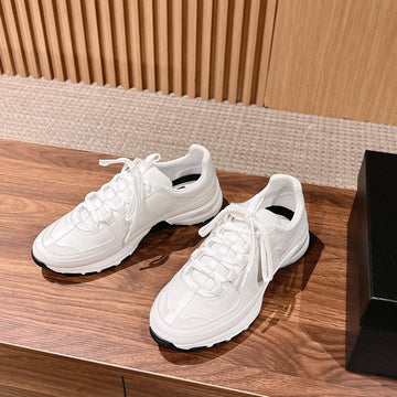 CC Sneaker White In Leather 753931