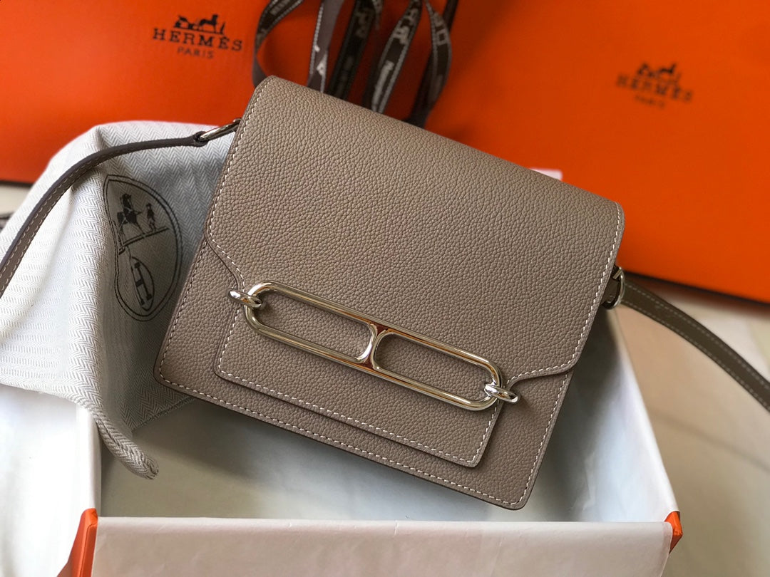 HM Sac Roulis 18 Cedar Togo Leather