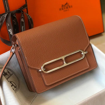 HM Sac Roulis 18 Cider Togo Leather