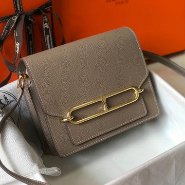HM Sac Roulis 19 Cedar Togo Leather