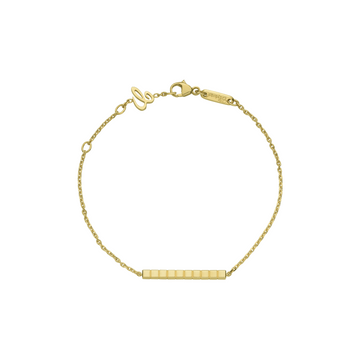 Ice Cube 10 Elements Gold Bracelet