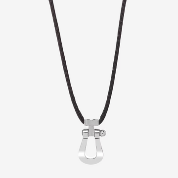 Force 10 Pendant Silver Necklace Large Model