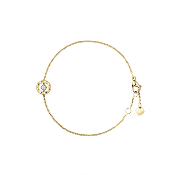 Coco Quilted Motif Diamond Bracelet
