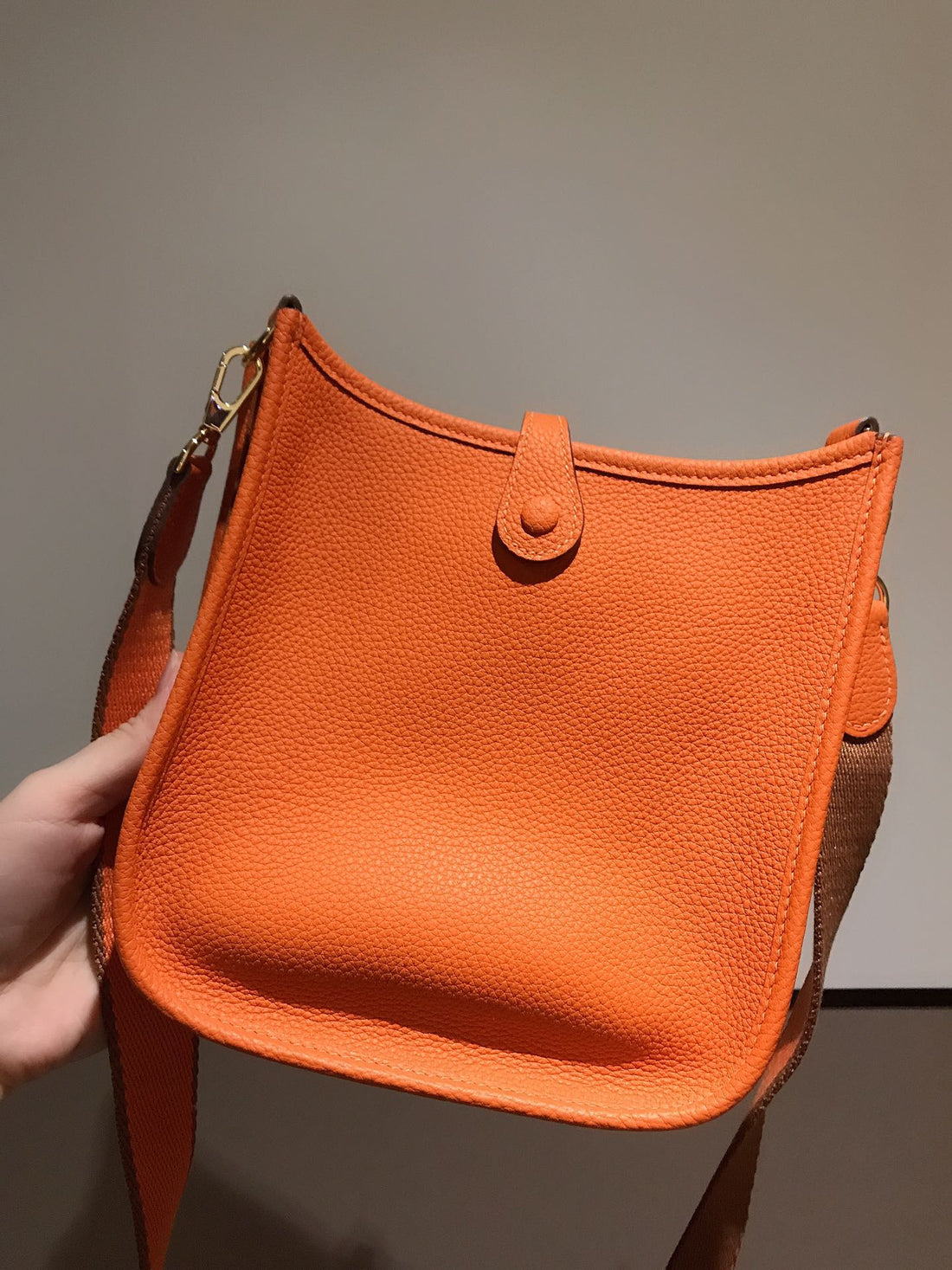 HM Evelyne Mini 18 Orange Togo