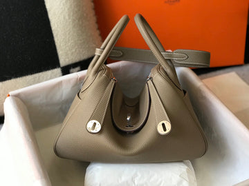 HM Lindy 26 Bag Khaki Taurillon Clemence Leather