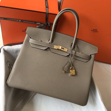 HM Birkin 35CM Brown Togo Leather Gold Hardware