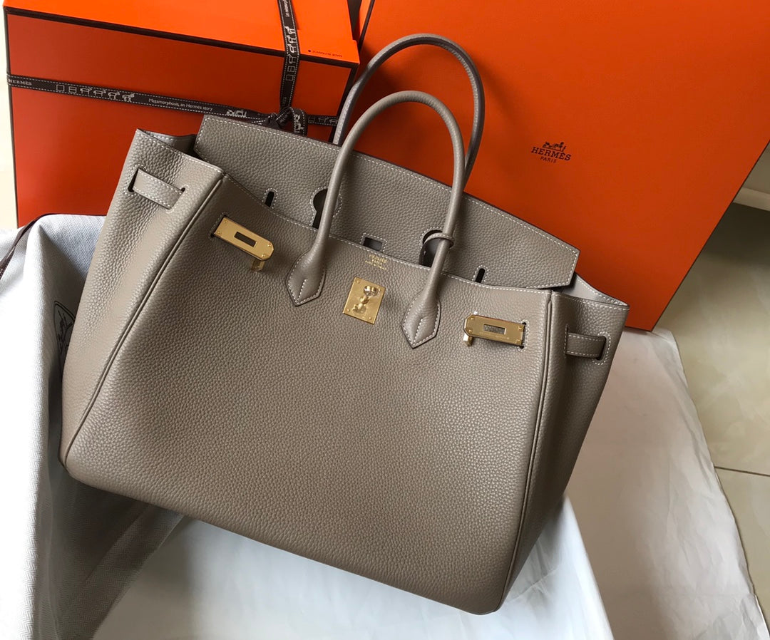 HM Birkin 35CM Brown Togo Leather Gold Hardware