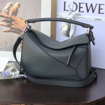 Small Puzzle 24 Bag In Classic Black Calfskin