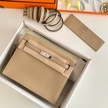 Kelly Danse Ii 22CM Beige Evercolor Leather Shw