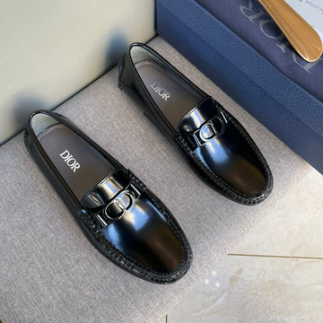 CD Odéon Loafer Black Polished Calfskin