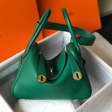 HM Lindy 26 Bag Castleton Green Taurillon Clemence Leather