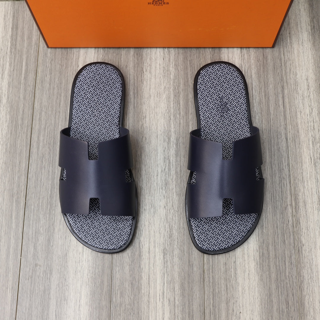 Hm Izmir Sandal Denim Color Calfskin