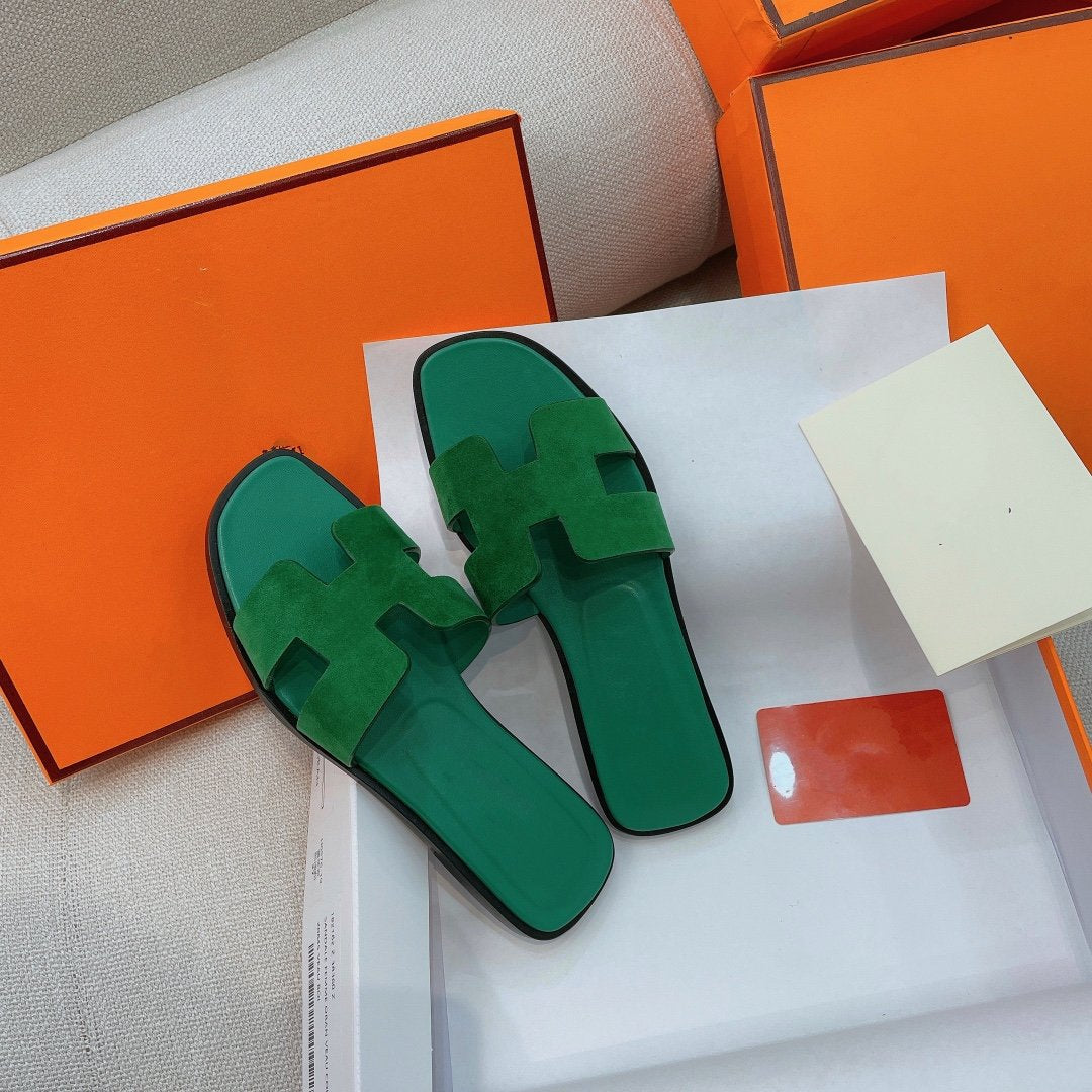 0RAN Sandal Ocean Leather/Suede