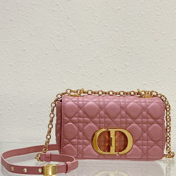 Small Caro Bag 20 Pink Calfskin
